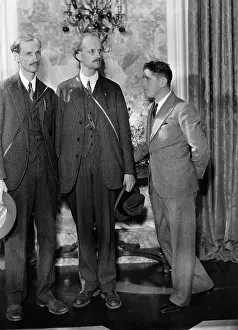 Researchers: Jean Piccard, Auguste Piccard and Edward Sutherland
