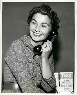 Guys: Jean Simmons, American actress, TWA flight, Guys and Dolls