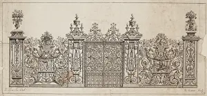 Staircases: Jean Tijou ironwork design