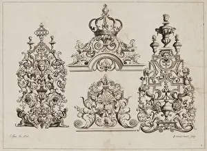 Staircases: Jean Tijou ironwork design