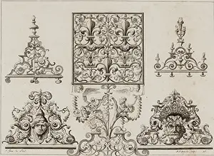 Staircases: Jean Tijou ironwork design