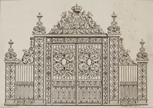 Staircases: Jean Tijou ironwork design