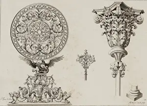 Staircases: Jean Tijou ironwork design