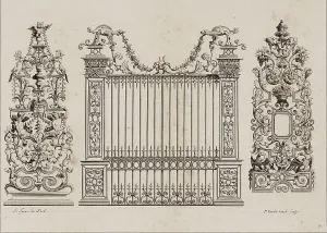 Staircases: Jean Tijou ironwork design