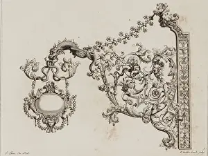 1693: Jean Tijou ironwork design