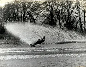 Mighty: Jeanette practising at Rickmansworth Aquadrome
