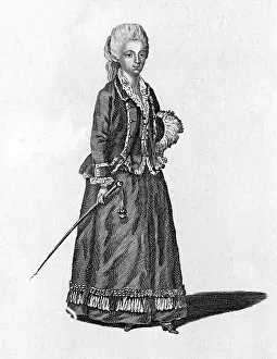 Comtesse: Jeanne Bacu Comtesse du Barry in riding gear