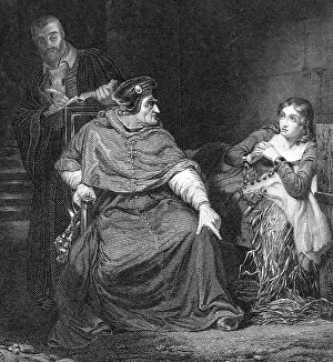 Scribe: JEANNE D'ARC IN PRISON