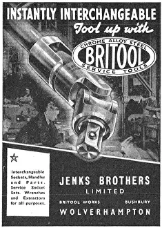 Sockets: Jenks Brothers Britool Spanners, Sockets & Workshop Tools