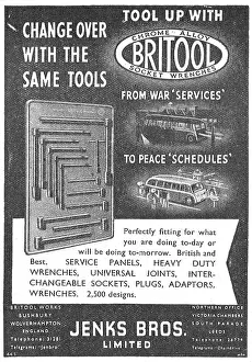 Sockets: Jenks Brothers Britool Spanners, Sockets & Workshop Tools
