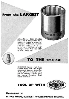 Britool: Jenks Brothers Britool Tools For The Aircraft Industry
