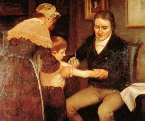 Inventors: Jenner Vaccinating Boy