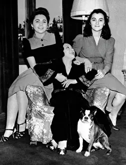 Jenny Dolly with her adopted daughters