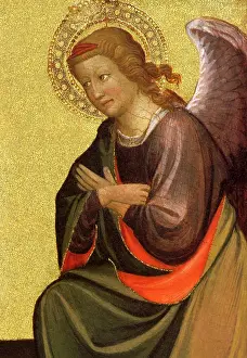 Jeremiah: Jeremiah With Two Angels (detail)