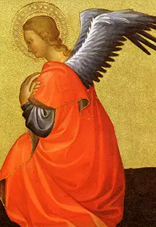Jeremiah: Jeremiah With Two Angels (detail)