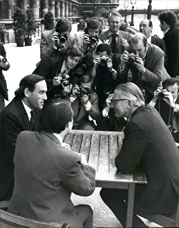 Mayhew: Jeremy Thorpe, David Steel, Christopher Mayhew, London