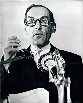 Electioneering: Jeremy Thorpe in election campaign, North Devon