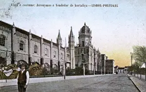 Manueline: Jeronimos Monastery, Lisbon, Portugal