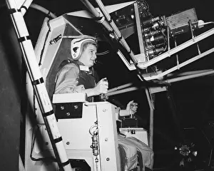 Jerri: Jerrie Cobb, in astronaut training. She ?