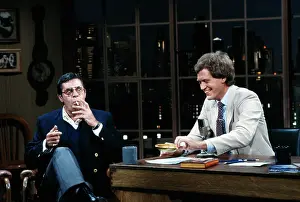 Gotfryd: Jerry Lewis - David Letterman - celebrities