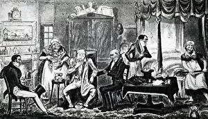 1821: Jerry suffering the effects of over indulgence