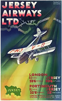 Cost: Jersey Airways Poster