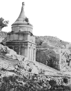 Absalom: Jerusalem, Absalom's Tomb c1857