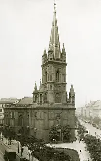 Lindenstrasse: Jerusalem Church in Berlin, around 1925