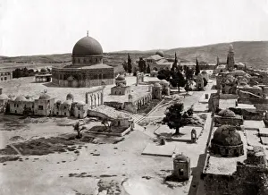 Solomons: Jerusalem, circa 1880s - The site of Solomon's Temple