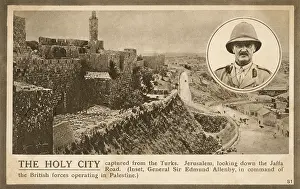 Allenby: Jerusalem following capture by the British