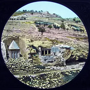 Jehoshaphat: Jerusalem Valley of Jehoshaphat probably 1870s