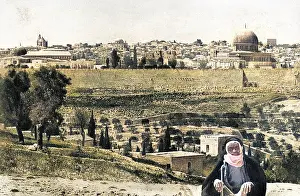 Olives: Jerusalem viewed from the Mount of Olives