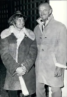Fond: Jerzy Skolimowski and David Niven, actors