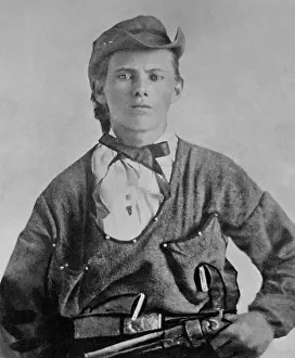 Extortion: Jesse James in 1864, when he served in a Confederate