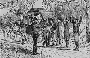 Accurately: Jesse James and Bill Ryan robbing a stage ?
