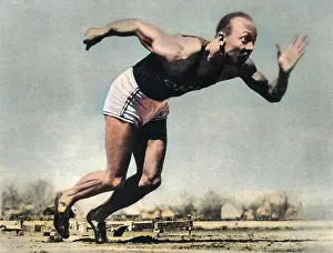 Sprints: Jesse Owens, Berlin 1936 Olympics