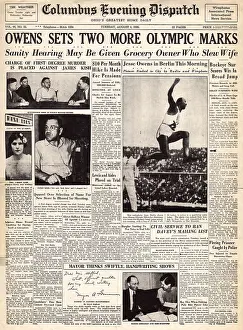 Owens: Jesse Owens at Berlin Olympics