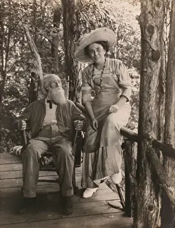 Burroughs: Jessie T. Beals with John Burroughs