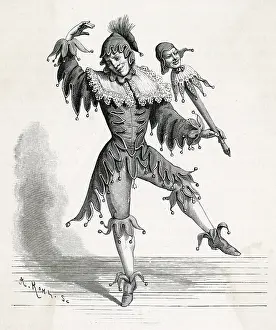Jesters: Jester in cap and bells