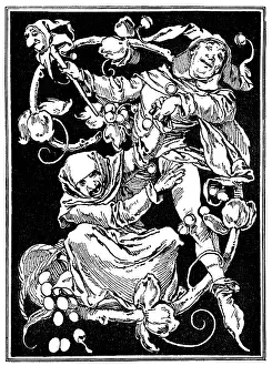 Sceptres: Jester infatuating grumpy old woman