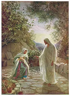 Tangere: JESUS APPEARS TO MARY