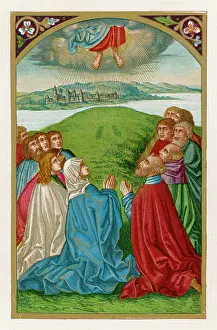 Ascends: JESUS ASCENDS