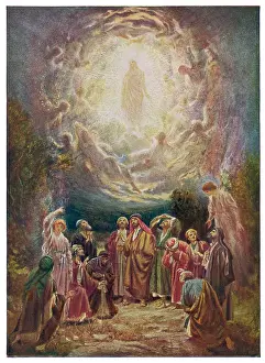 Ascends: JESUS ASCENDS