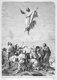 Ascends: JESUS ASCENDS TO HEAVEN