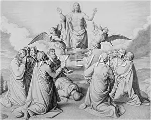 Ascends: JESUS ASCENSION