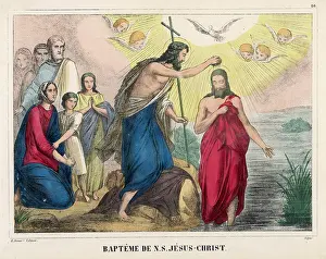 Baptised: JESUS BAPTISED