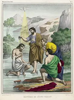 Hovers: Jesus Baptised by John