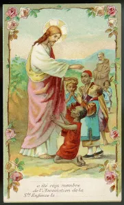 Blesses: JESUS BLESSES CHILDREN