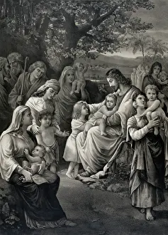Gratitude: Jesus blessing the children
