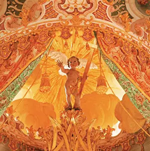Carthusian: Jesus boy above the altar in the Anna-chapel